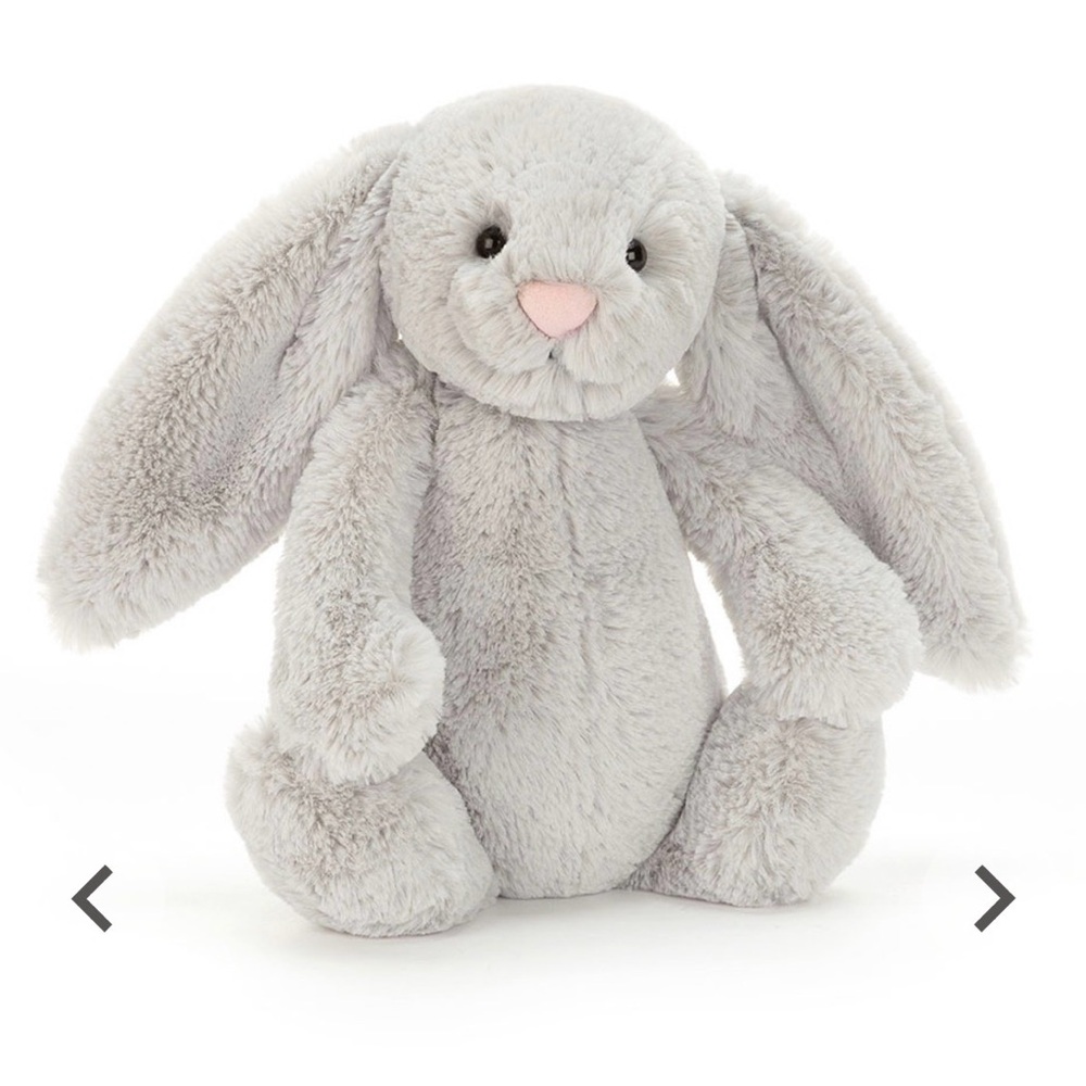 Jellycat Bashful Silver Bunny